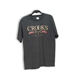 The Icon Logo Black shirt in Large by Crooks & Castle